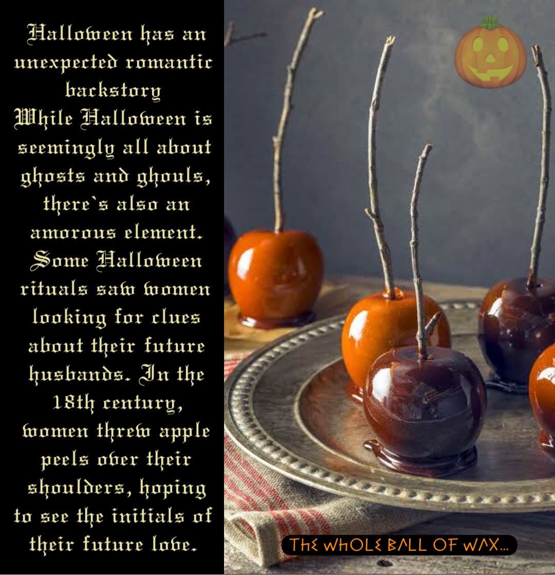 Double tap to edit Halloween has an unexpected romantic backstory While