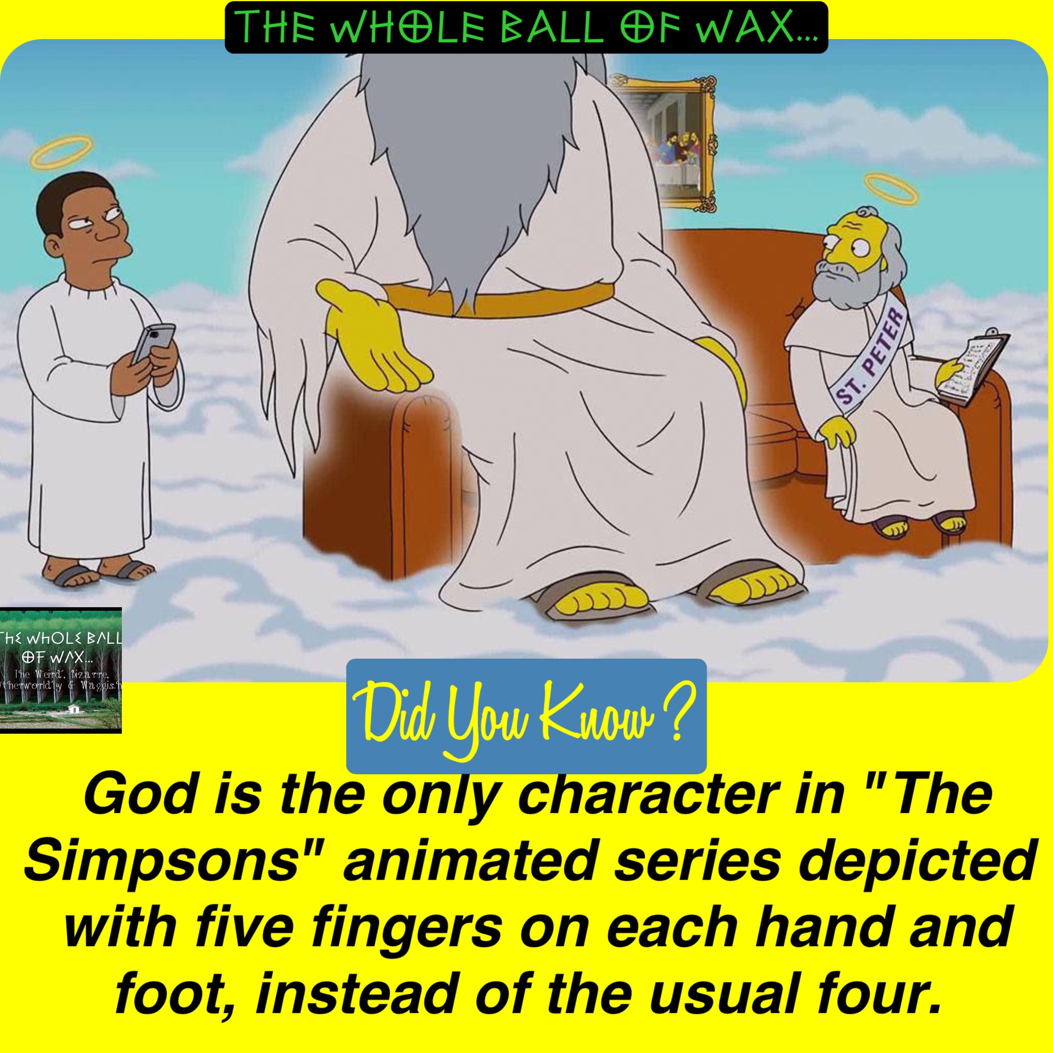 God is the only character in 