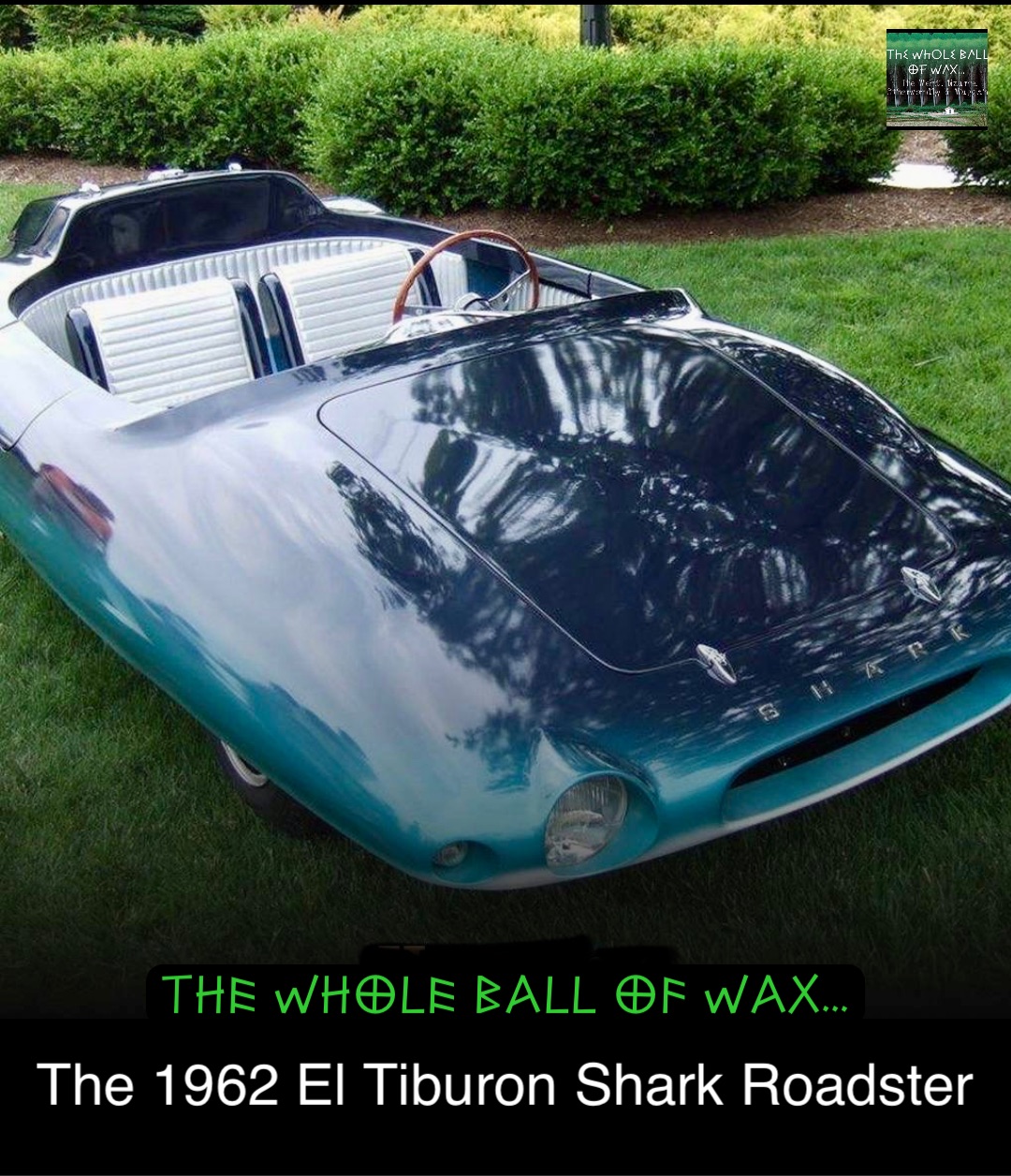 The 1962 El Tiburon Shark Roadster