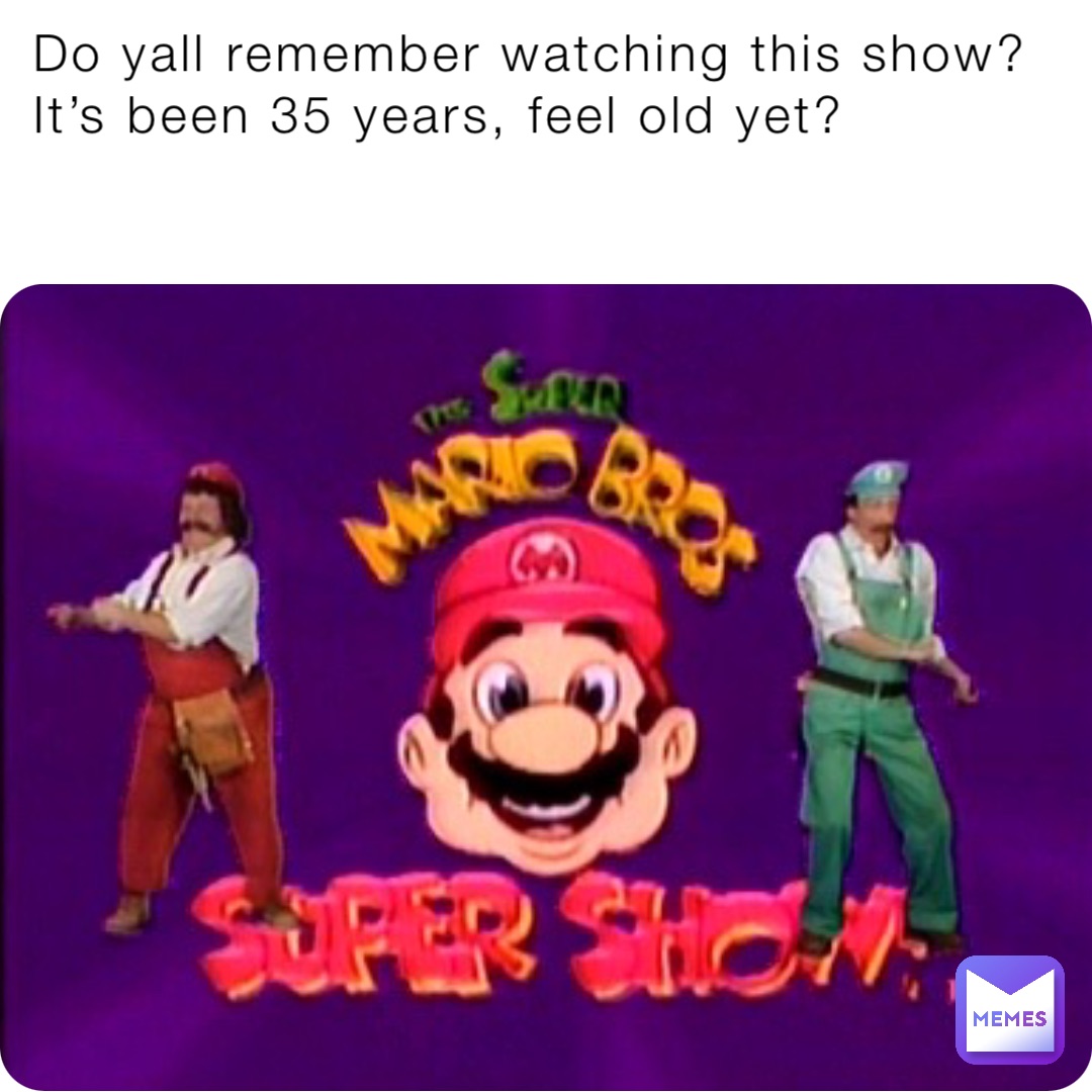 Do yall remember watching this show? It’s been 35 years, feel old yet?