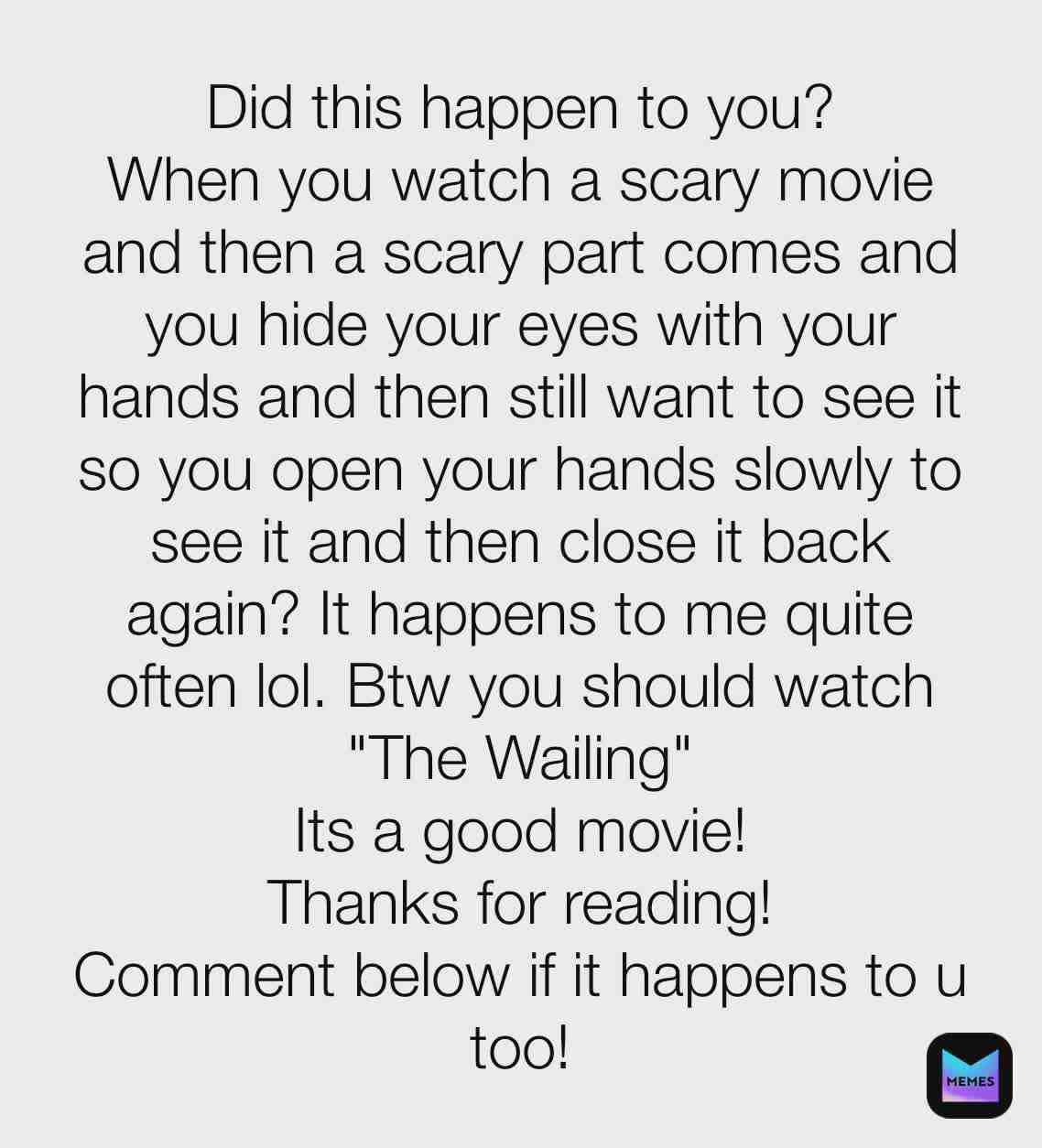 Did This Happen To You? part 1