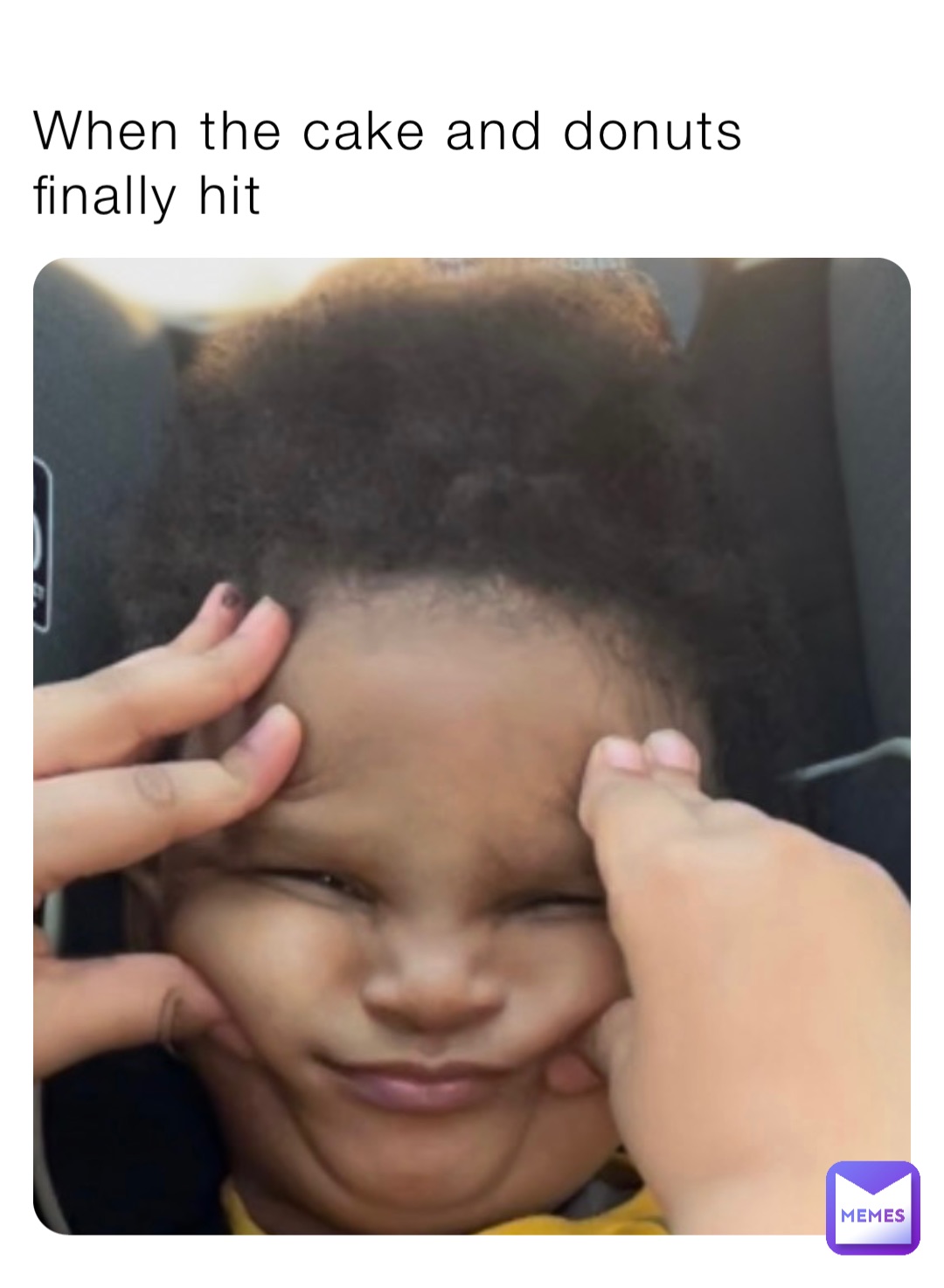When the cake and donuts finally hit