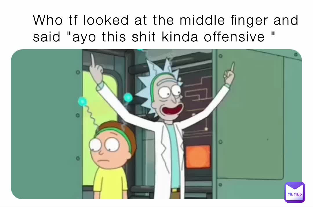 Ever wonder who made it up? 🧐   #finger  #fukyou  #disrespectful