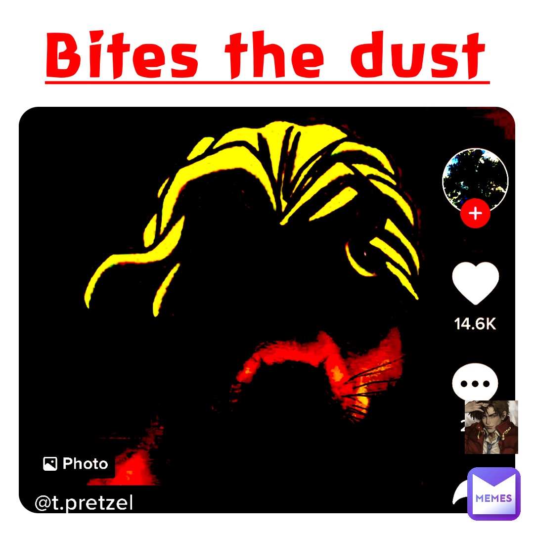 Bites the dust