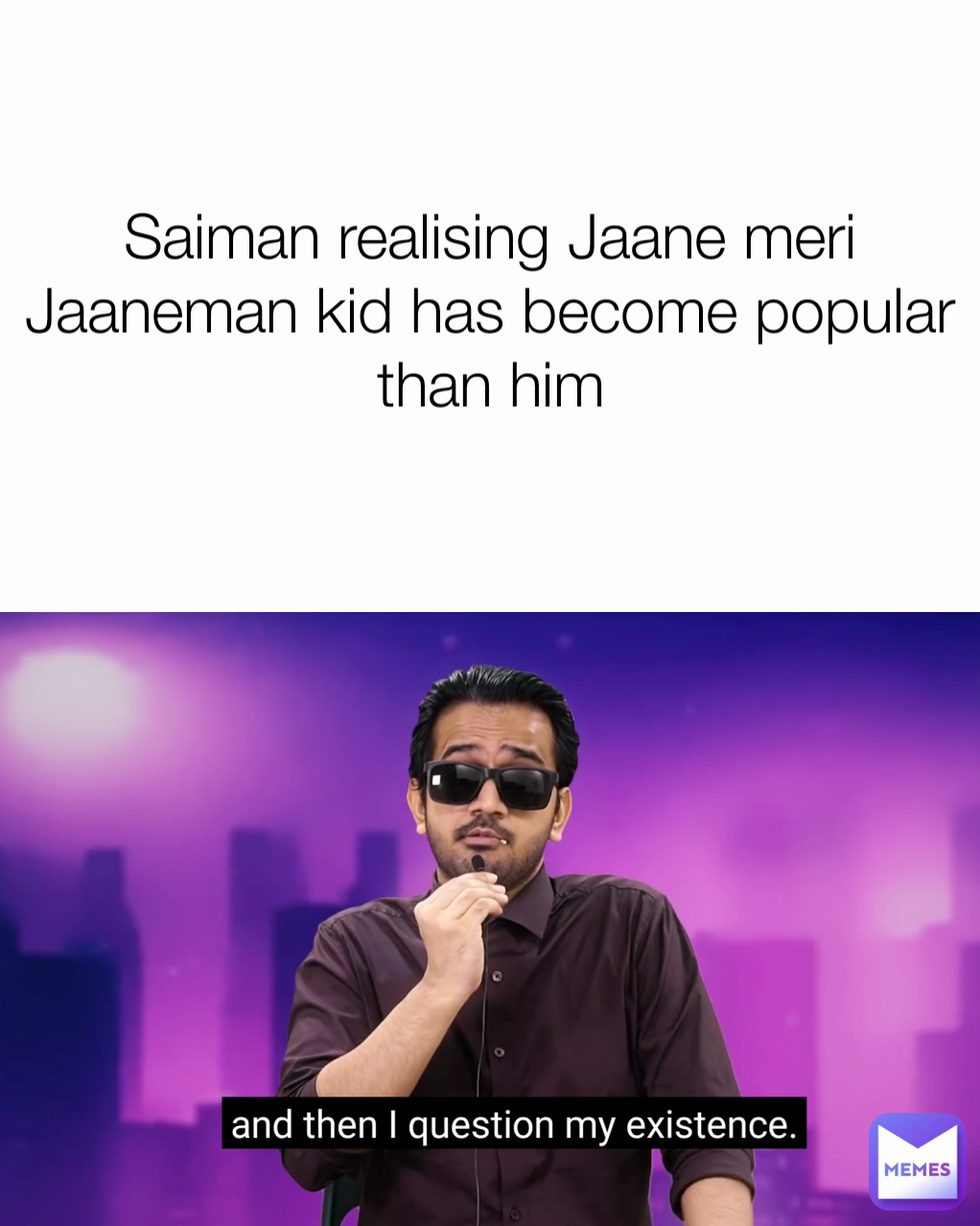 Saiman realising Jaane meri Jaaneman kid has become popular than him