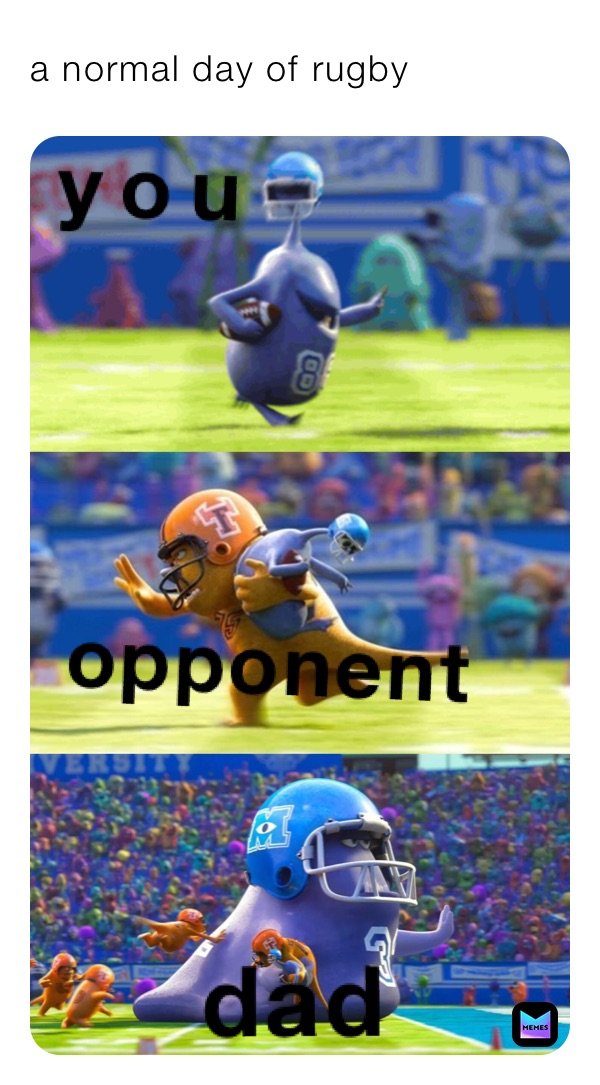a normal day of rugby 