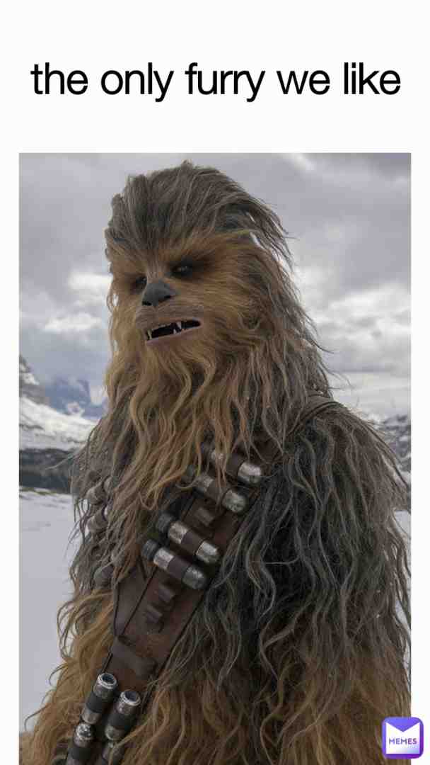 *loud chewbacca noises*