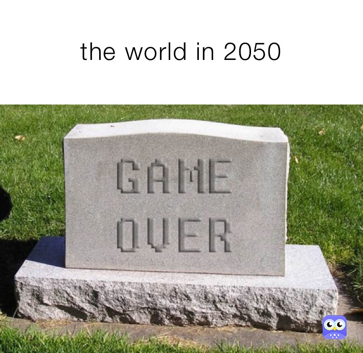 the world in 2050