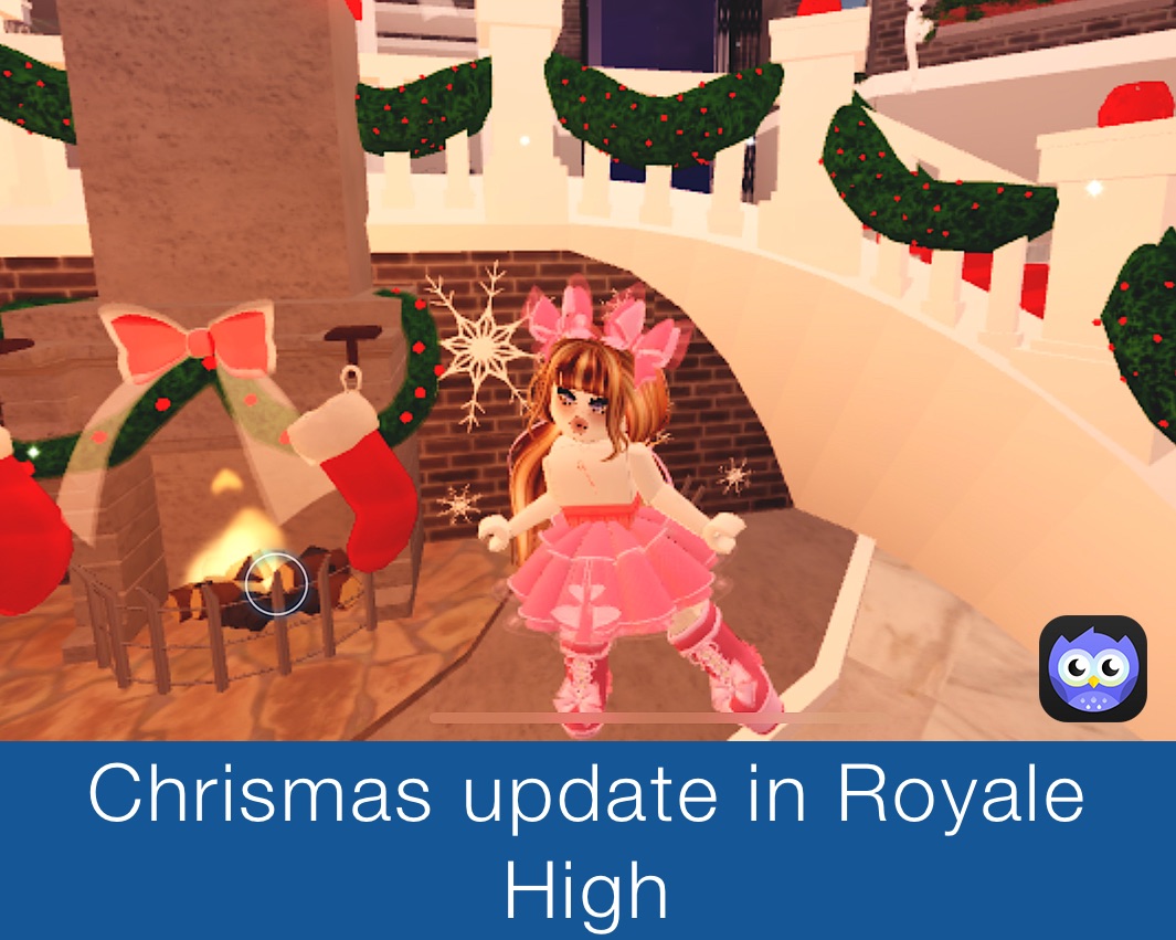 Chrismas update in Royale High 