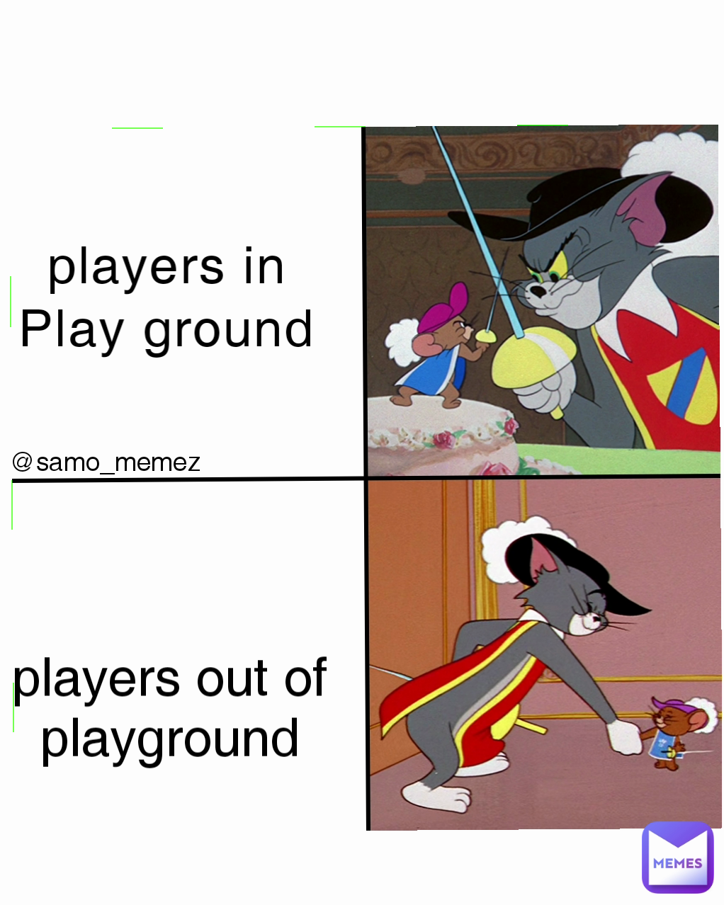 players in Play ground @samo_memez players out of playground