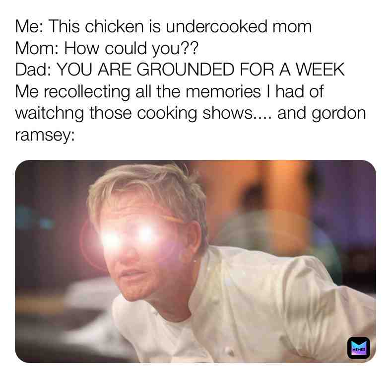 We have all watched cooking shows #cooking #gordonramsey #true