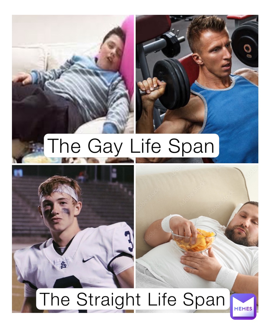 The Gay Life Span The Straight Life Span