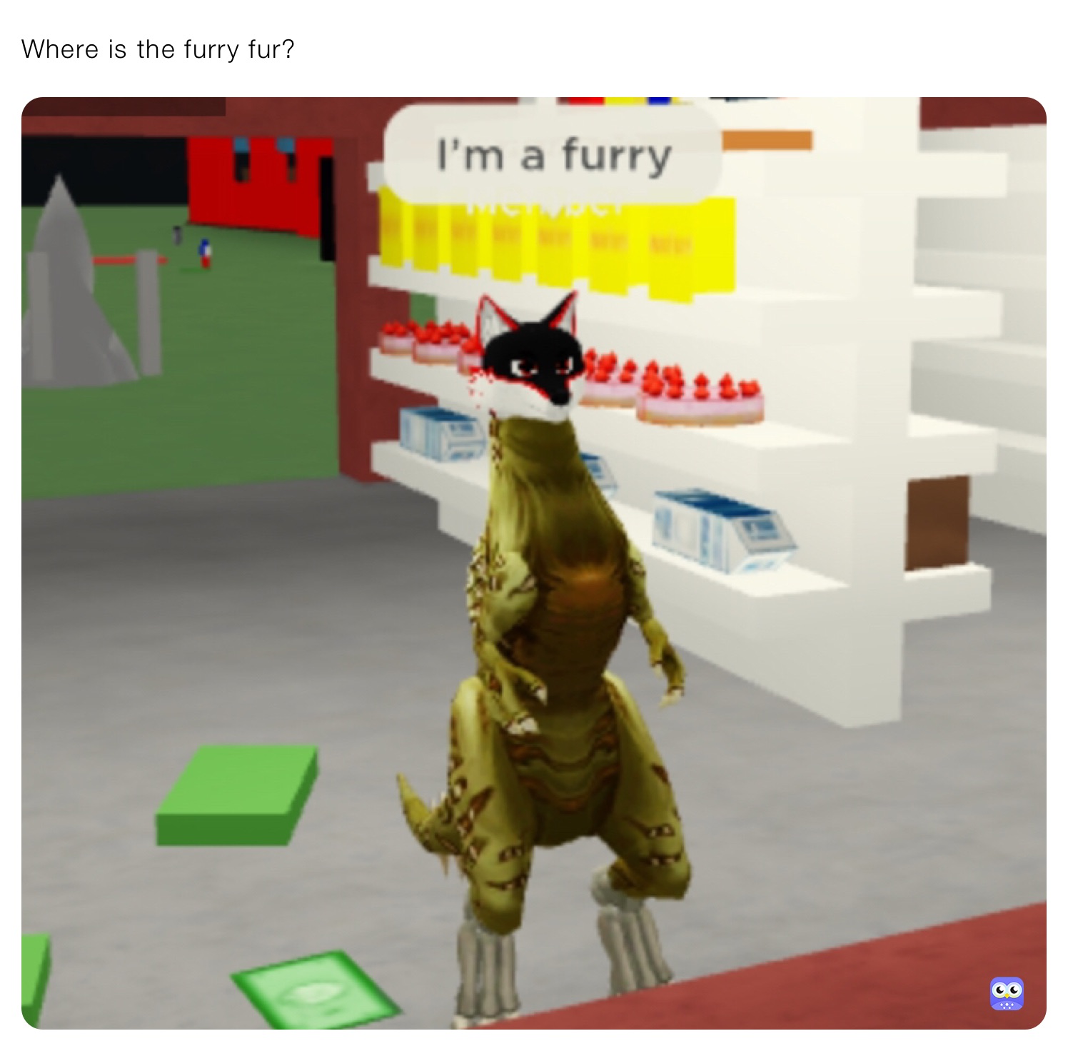 Where is the furry fur?