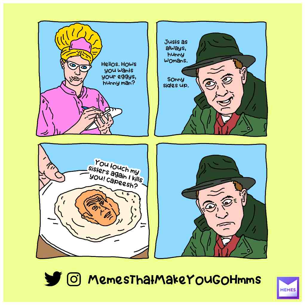 Eggs...nice when they not mafia... #eggs #egg #godfather #movies #moviememe #moviememes #dailymemes #dailymeme #dailydankmemes #dinner #dinnermemes #cartoonmemes #comics #comicstrip #comicart