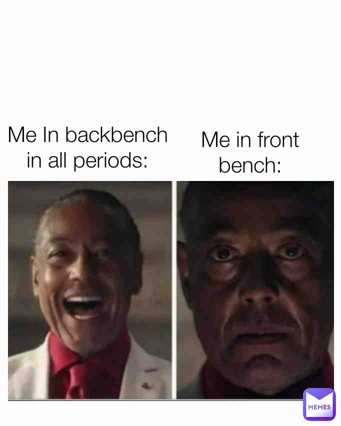The truth of every backbenchers