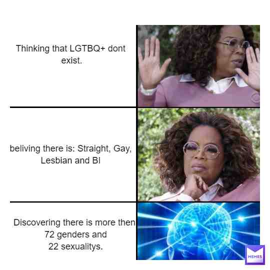 This is true when you have to explain to your friends what LGBTQ+ is