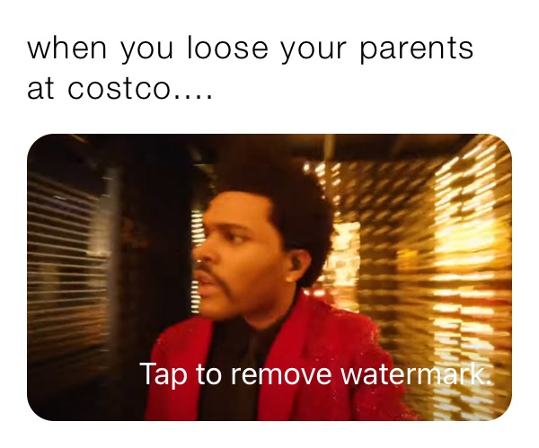 when you loose your parents at costco....