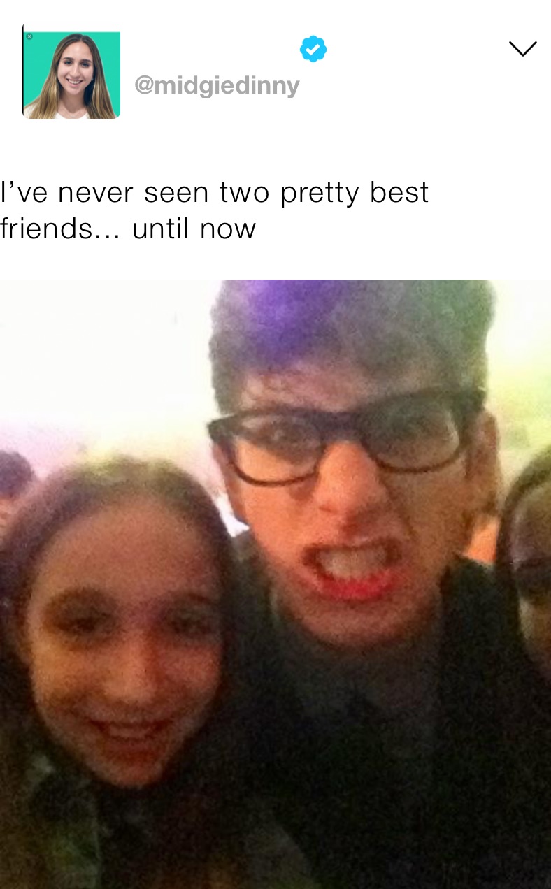 I’ve never seen two pretty best friends... until now