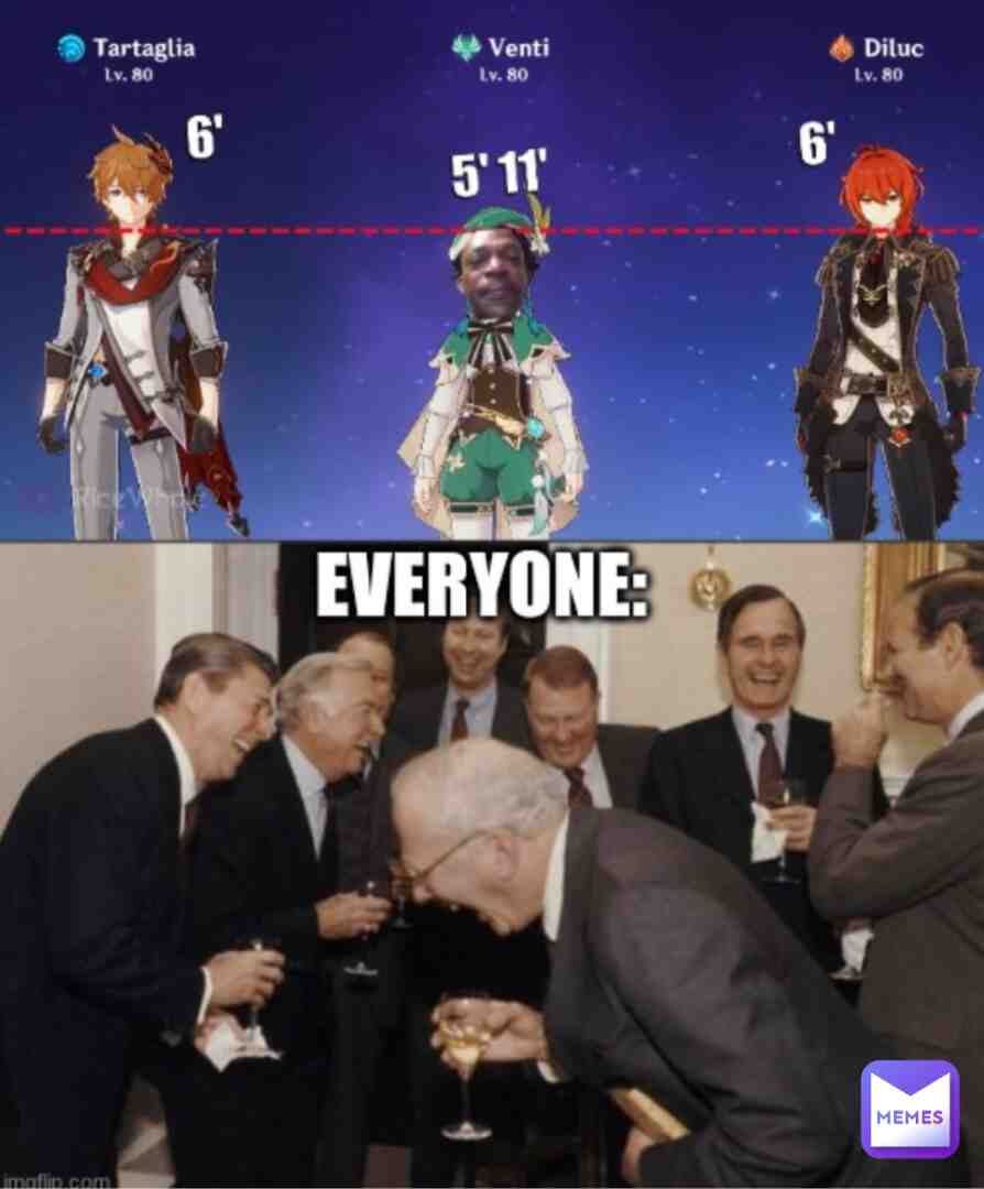 Always the same 🤣 #anime #genshin #game #gaming #genshinimpact #animememes #genshinimpactmeme #gamingmemes #venti #diluce #tartaglian #small #everyday #everyone