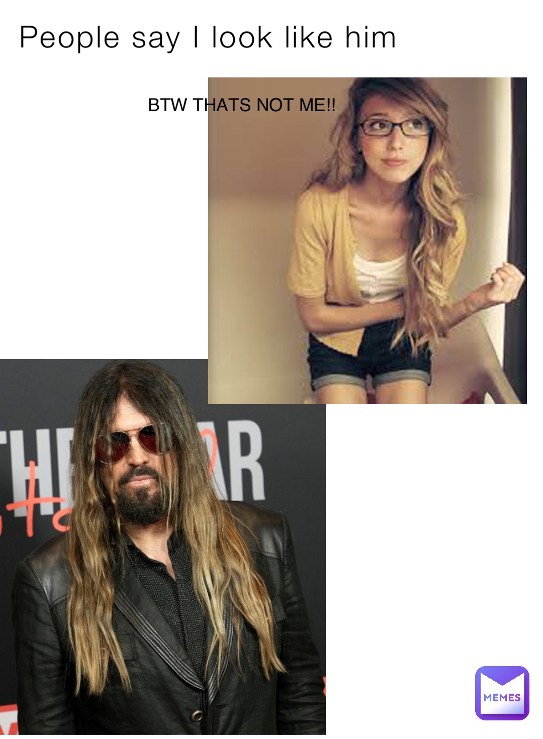 People say I look like him BTW THATS NOT ME!!