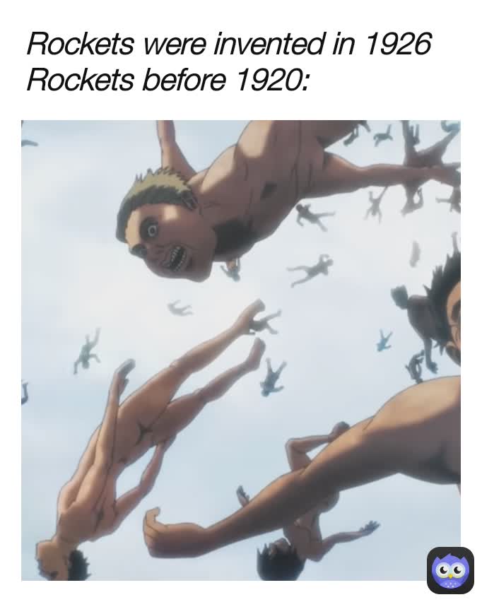Rockets were invented in 1926 Rockets before 1920: