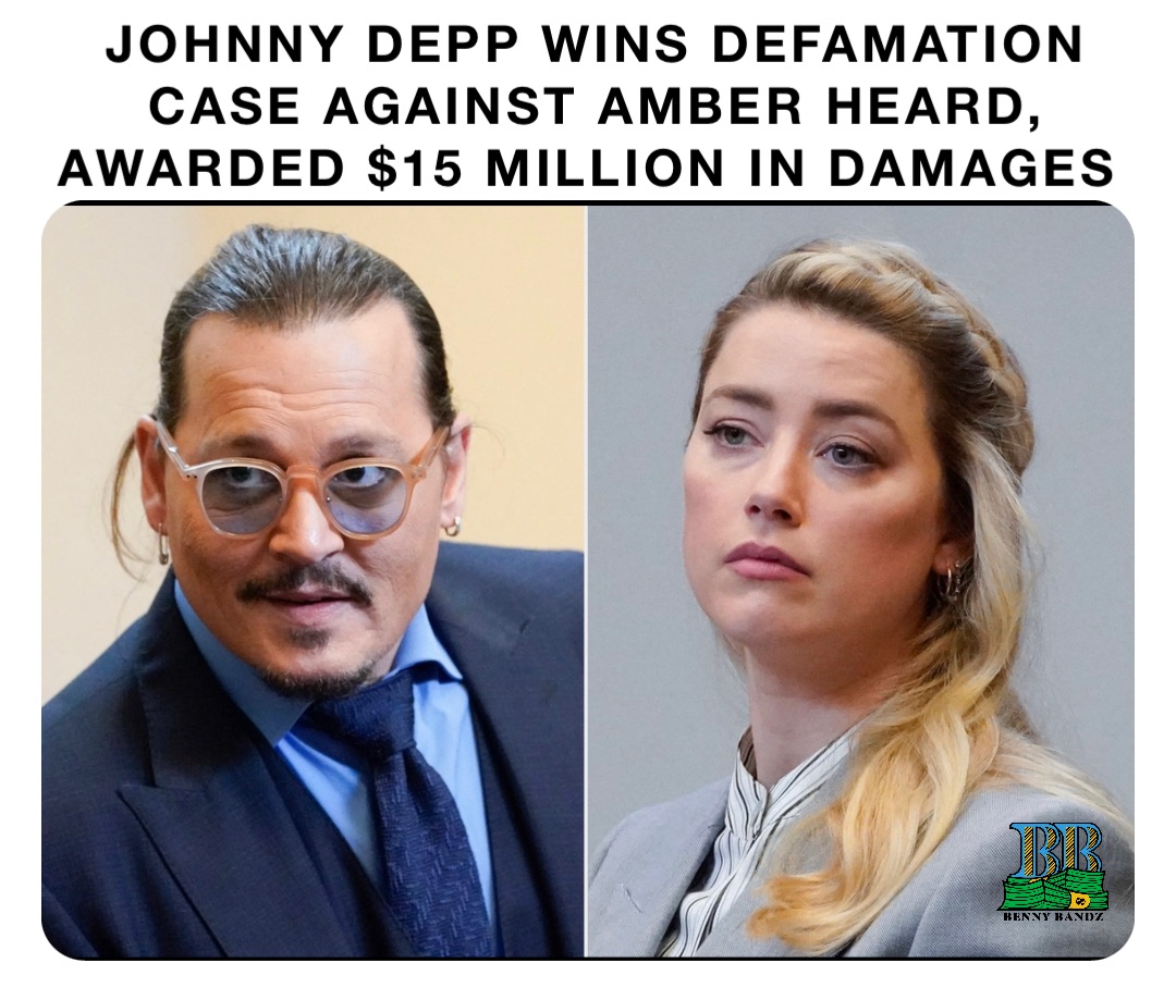 Johnny Depp Wins Defamation Case Against Amber Heard, Awarded $15 ...