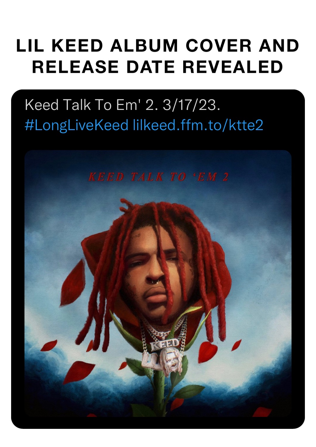 LIL KEED ALBUM COVER AND RELEASE DATE REVEALED