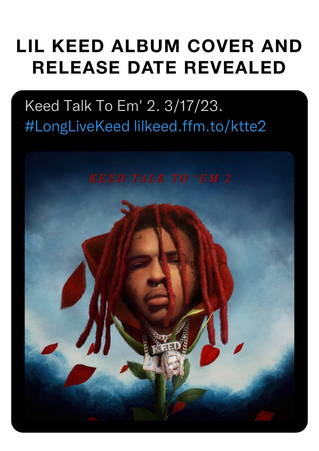 LIL KEED ALBUM COVER AND RELEASE DATE REVEALED bennybandz Memes