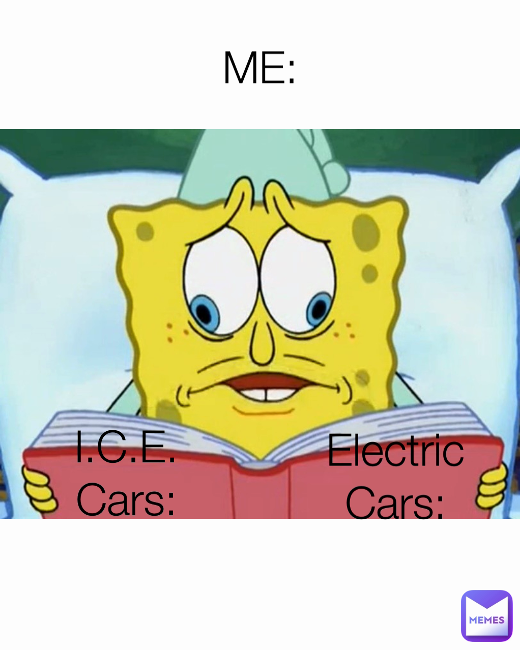 I.C.E. Cars: Type Text ME: Electric Cars: