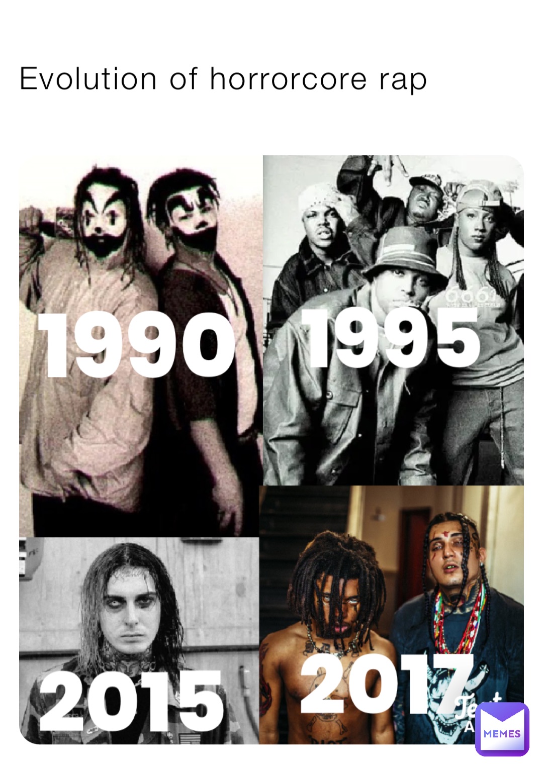Evolution of horrorcore rap