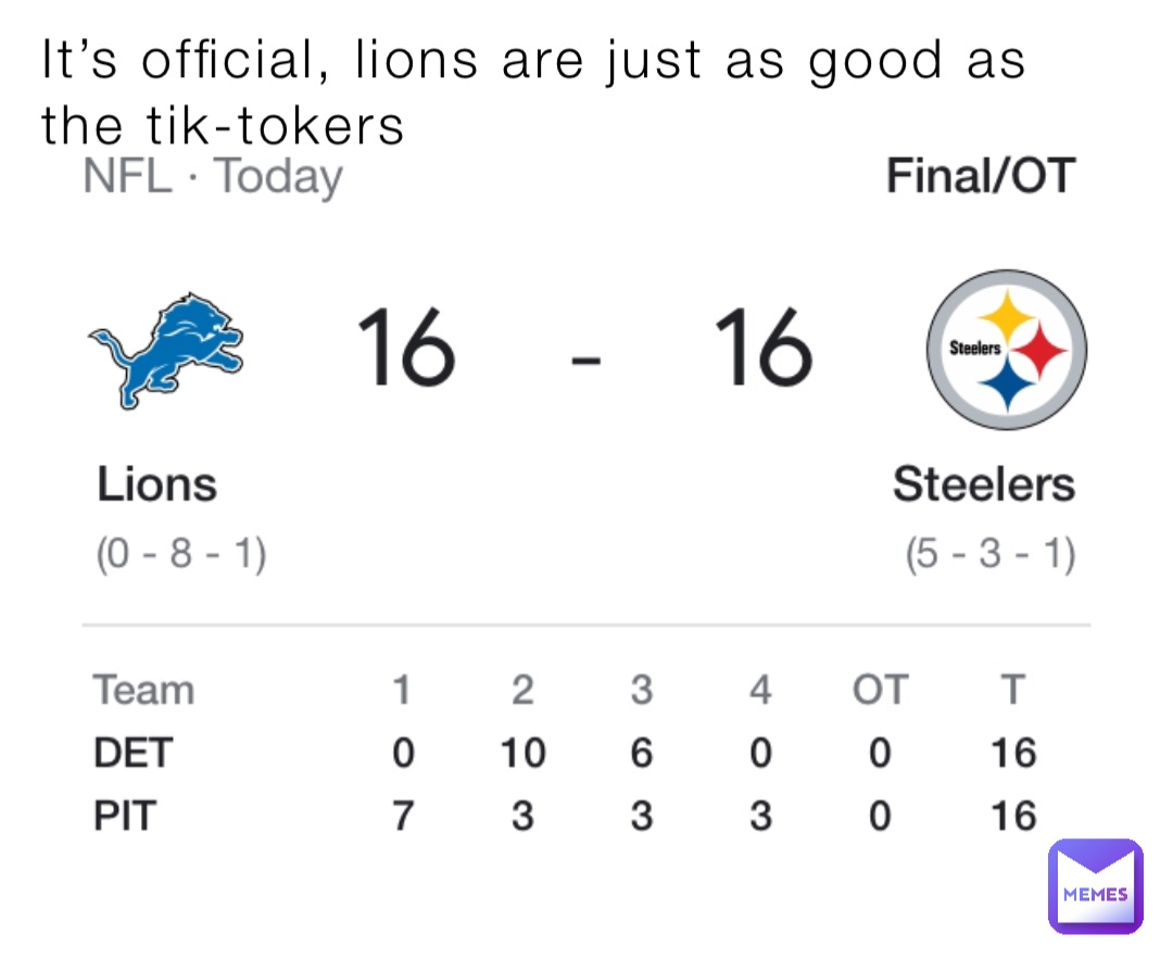 It’s official, lions are just as good as the tik-tokers