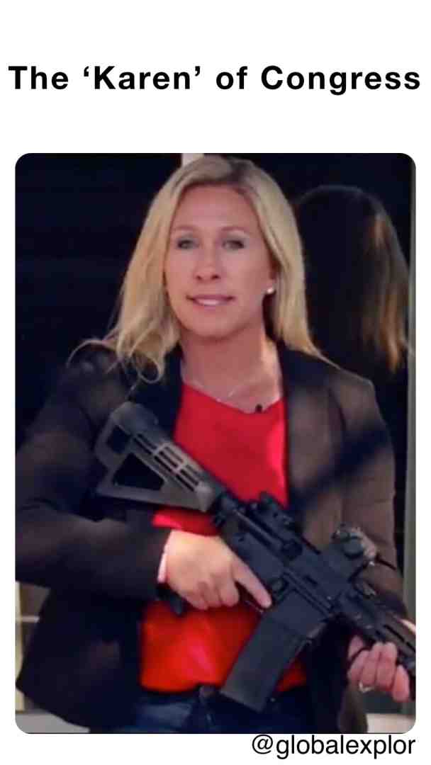 Such a disgrace to democracy   #karen  #mtg  #usa  #politics  #gop