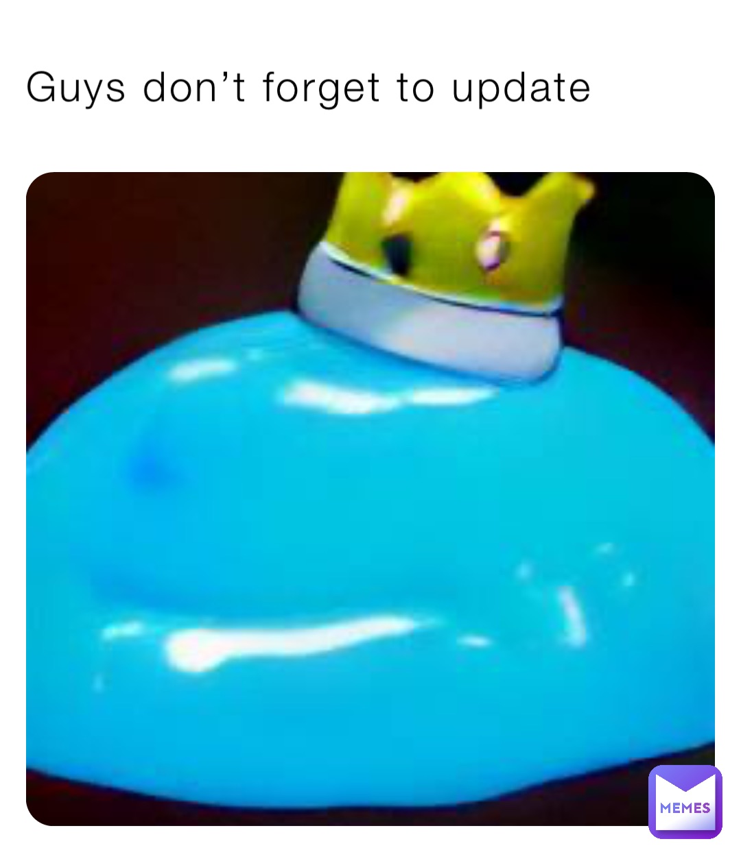 Guys don’t forget to update