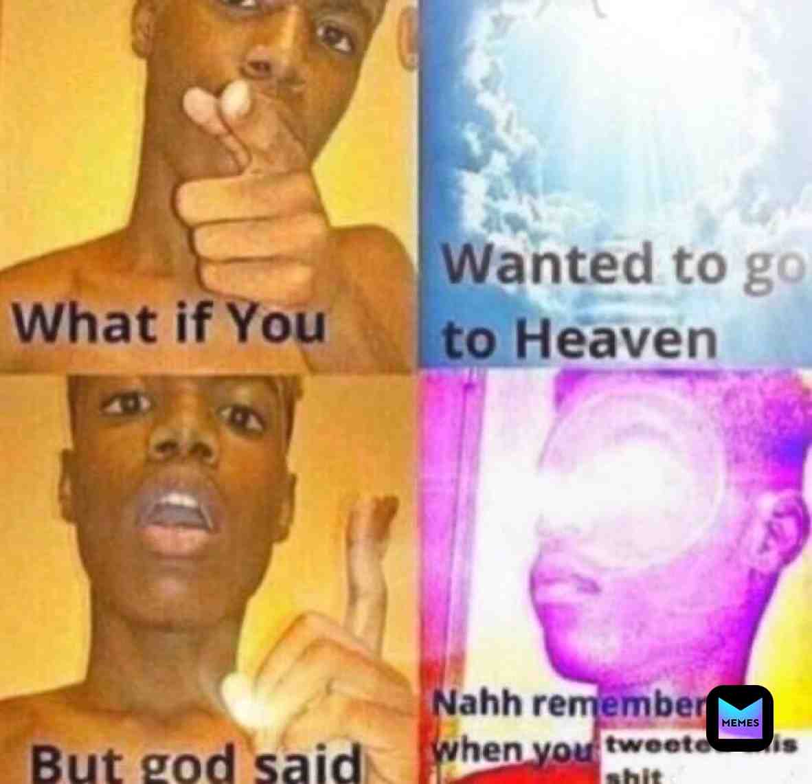 Meme shared by @bananathighs