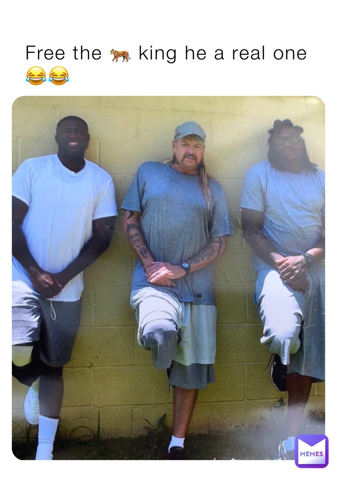 Free the 🐅 king he a real one 😂😂