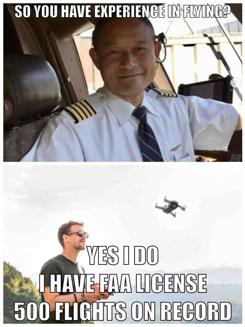 Drone pilot = legitimate pilot #pilot #drone #flights