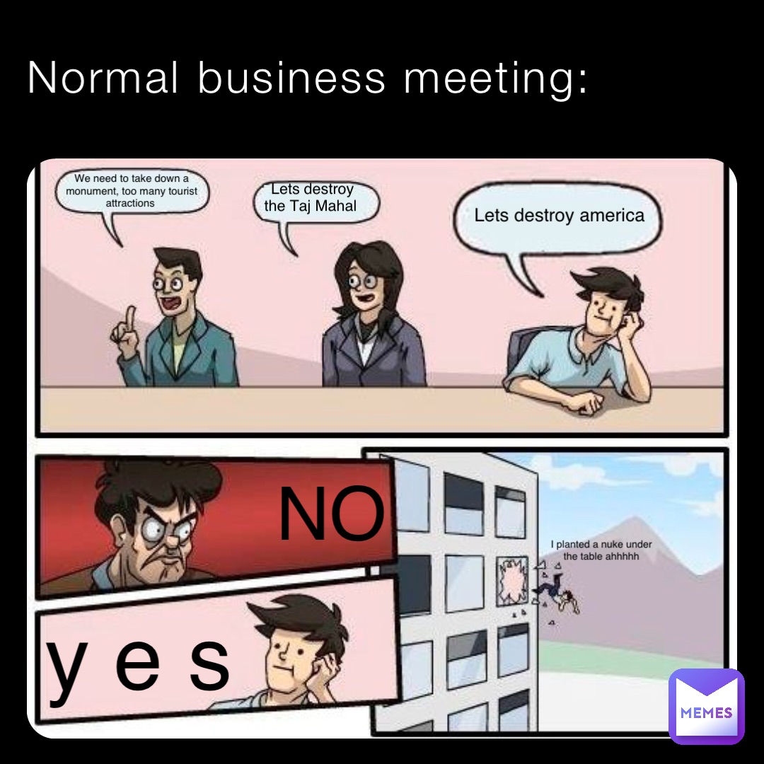 business meeting meme