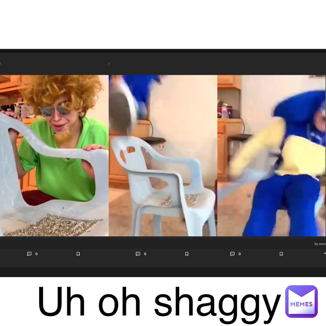 Uh oh shaggy