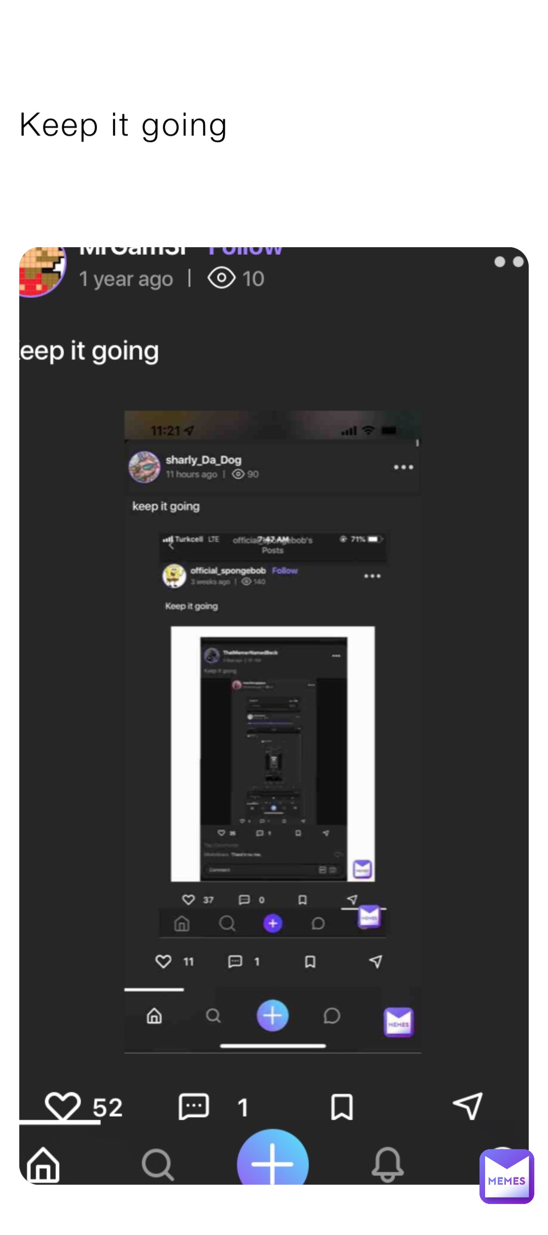 Keep it going