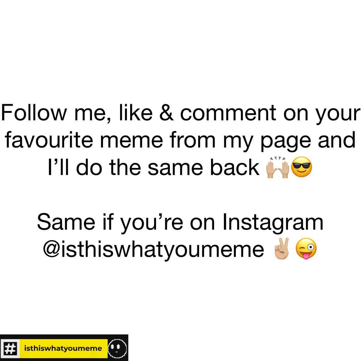 Letās share some love and see the power of social media ????????
ā¢
ā¢
ā¢
#dailymemes #funny #isthiswhatyoumeme #funny #memes #lovememes #funnymemes #funnymeme #memesfordays #memesengraƧados #humor #humour #lol #meme #share #likeforlike #followforfollow #social #memer