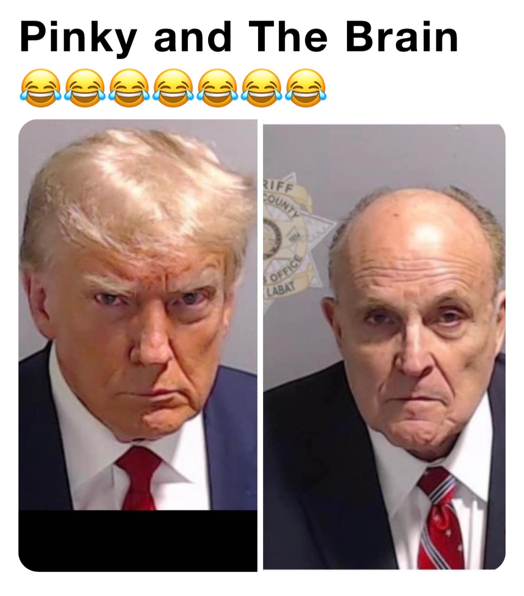 Pinky and The Brain 😂😂😂😂😂😂😂