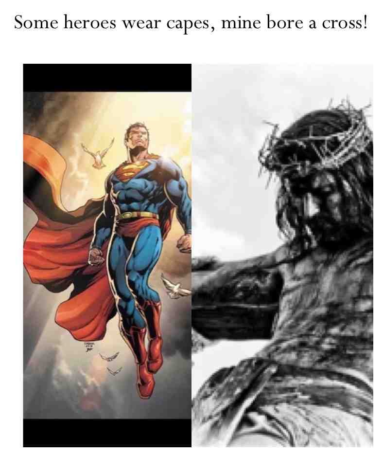 This is a serious meme. Jesus means the world to me 🥰