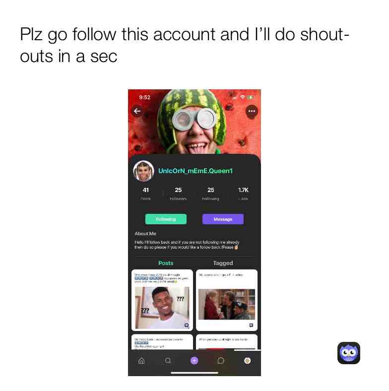 Next post shout-outs sorry I-couldn’t do it yet
