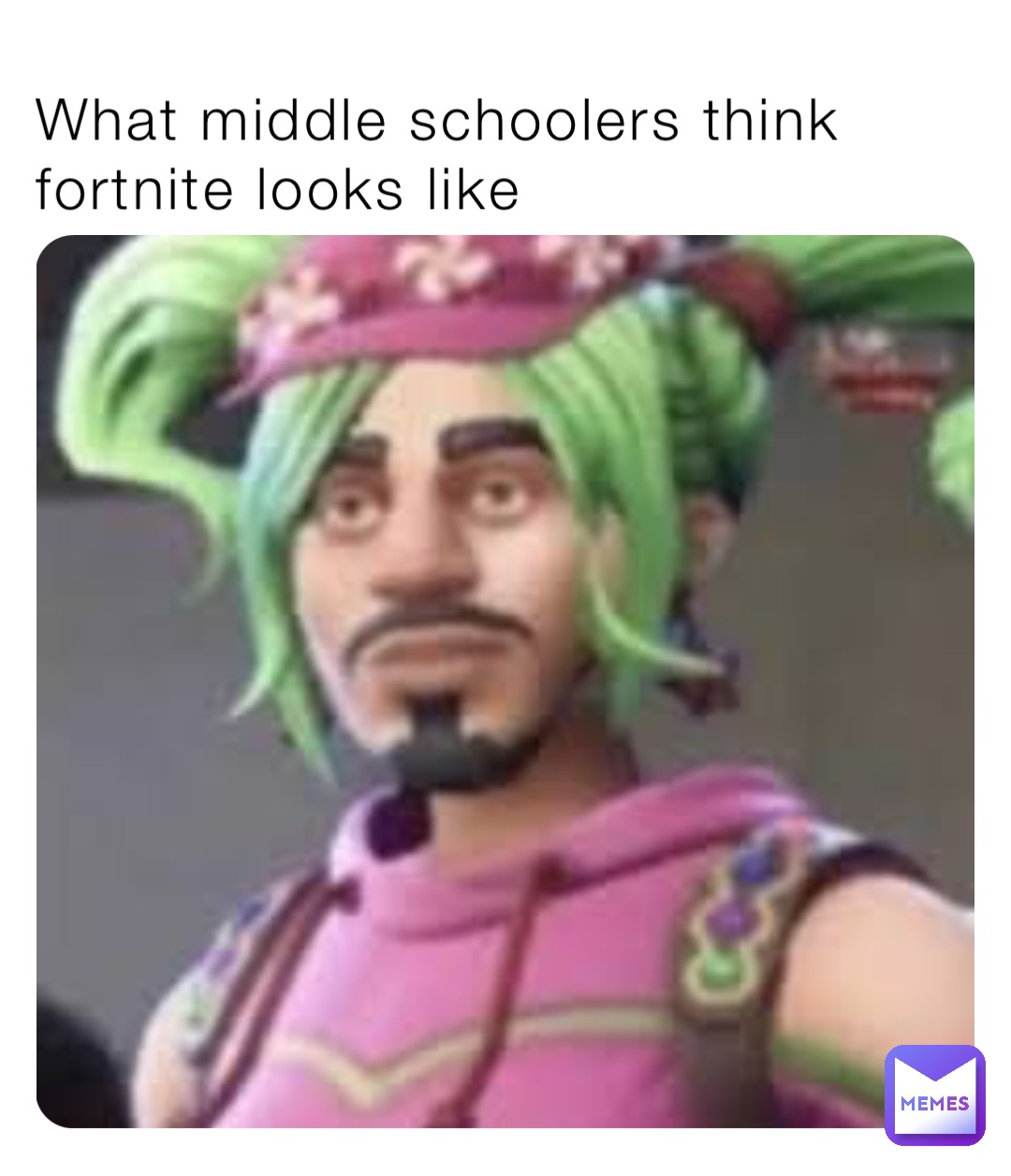 What middle schoolers think fortnite looks like