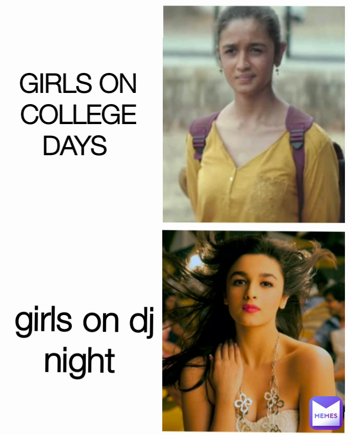college girl meme