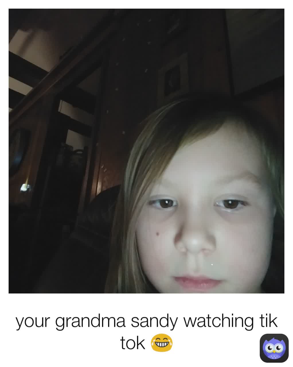 your grandma sandy watching tik tok 😂
