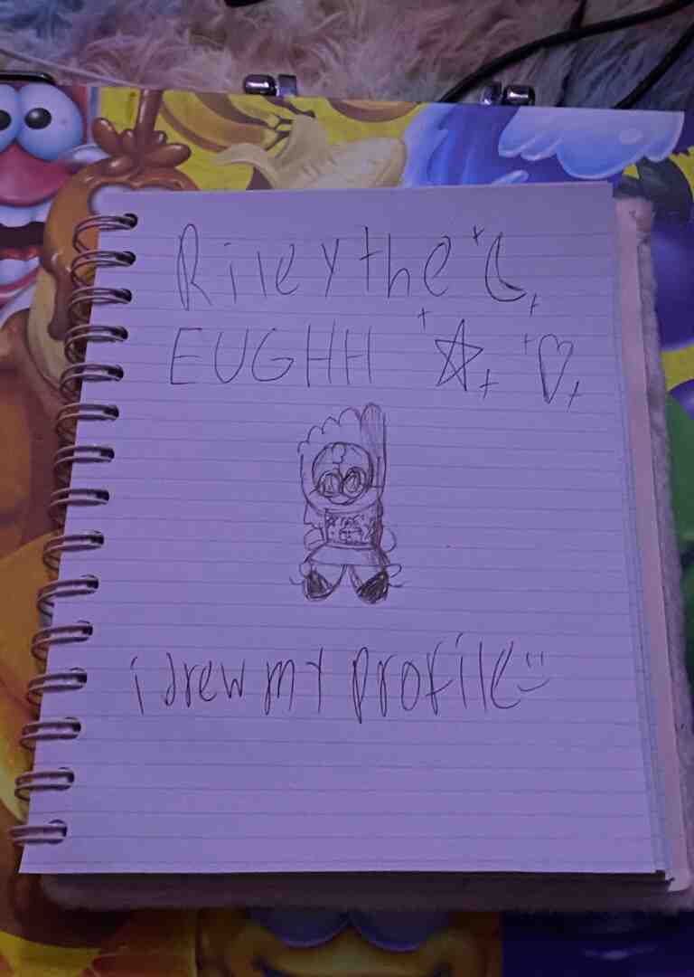 I drew my profile:D