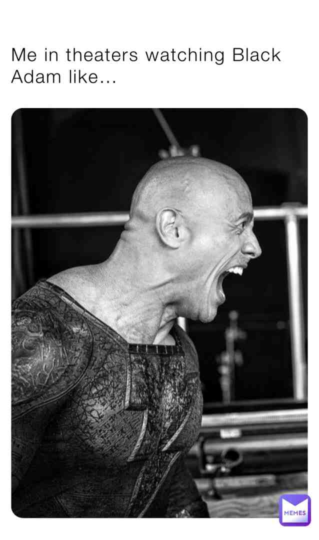 Hierarchy of DC will change, blah, blah Mr Rock \ud83d\ude44\ud83d\ude02
#BlackAdam #TheRock