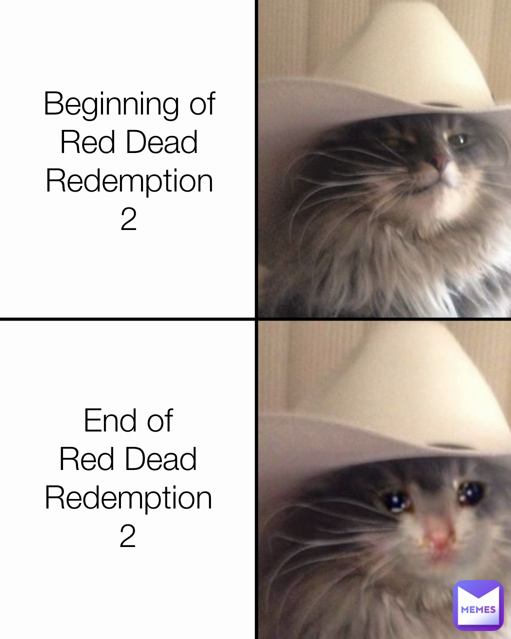 Beginning of Red Dead Redemption 2 End of Red Dead Redemption 2