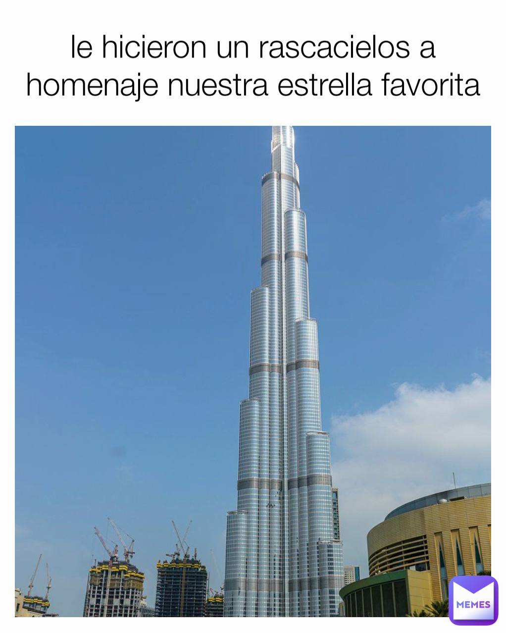 le hicieron un rascacielos a homenaje nuestra estrella favorita